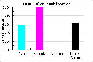#7C57AF color CMYK mixer