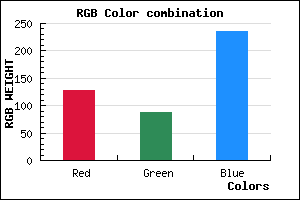 rgb background color #7F58EC mixer