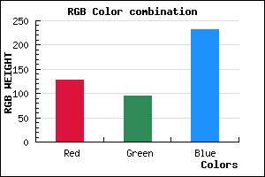 rgb background color #7F5EE8 mixer