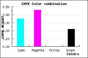 #806AC6 color CMYK mixer