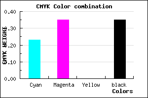 #806DA7 color CMYK mixer