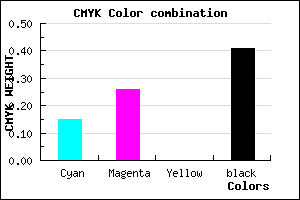 #806F97 color CMYK mixer