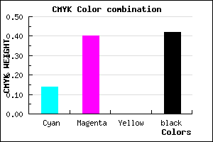 #805A95 color CMYK mixer