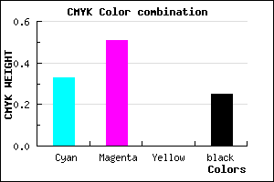 #805EC0 color CMYK mixer