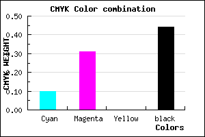 #80628E color CMYK mixer