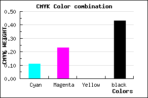 #816F91 color CMYK mixer