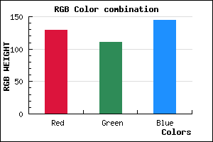 rgb background color #816F91 mixer