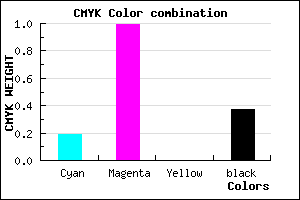 #8201A1 color CMYK mixer