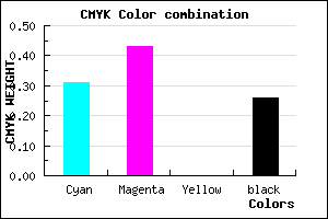 #826CBD color CMYK mixer