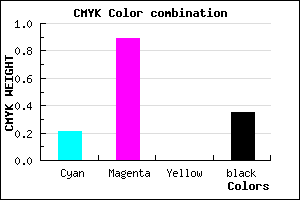 #8212A5 color CMYK mixer