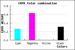 #8241AF color CMYK mixer