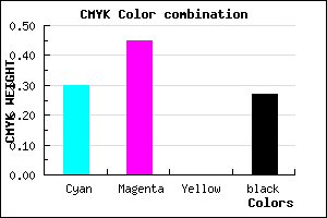 #8366BA color CMYK mixer