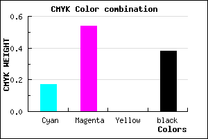 #83489E color CMYK mixer