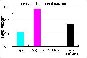 #8348A8 color CMYK mixer