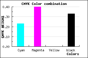 #8468AC color CMYK mixer