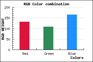 rgb background color #846CA5 mixer