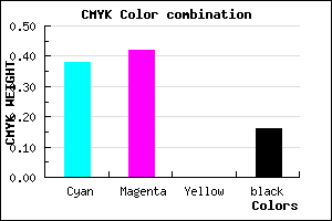 #847BD5 color CMYK mixer