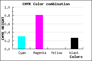 #8424BC color CMYK mixer