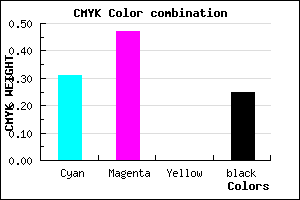 #8565C0 color CMYK mixer