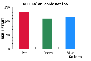 rgb background color #856C73 mixer