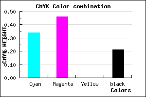 #856DC9 color CMYK mixer