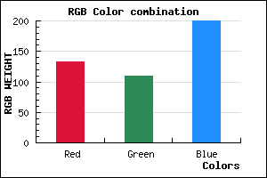 rgb background color #856EC8 mixer