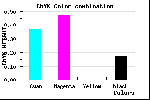 #8570D3 color CMYK mixer