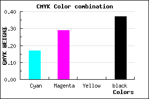 #8573A1 color CMYK mixer