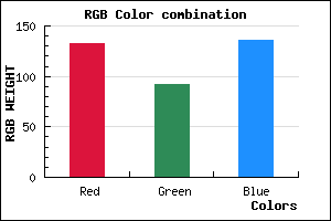 rgb background color #855C88 mixer