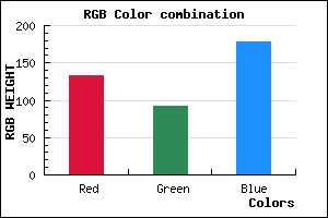 rgb background color #855CB2 mixer