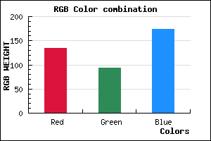 rgb background color #865EAE mixer