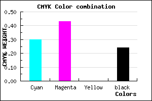 #876EC2 color CMYK mixer
