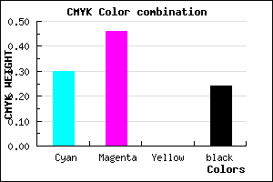 #8868C2 color CMYK mixer