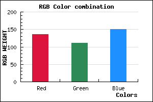 rgb background color #886F97 mixer