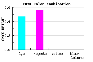 #8871FF color CMYK mixer