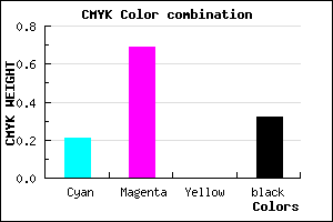 #8835AD color CMYK mixer