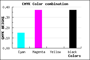 #8965A1 color CMYK mixer