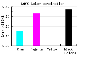 #896CA1 color CMYK mixer