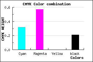 #8956CA color CMYK mixer