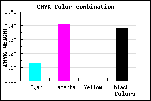 #895D9D color CMYK mixer