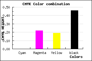 #8A6C70 color CMYK mixer
