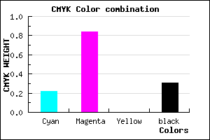 #8A1DB0 color CMYK mixer