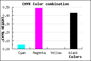 #8A4A92 color CMYK mixer