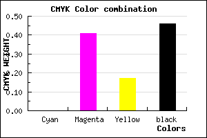 #8A5273 color CMYK mixer