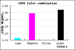 #8A568E color CMYK mixer