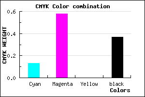 #8B44A0 color CMYK mixer