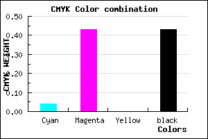 #8B5391 color CMYK mixer
