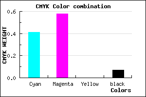 #8B63ED color CMYK mixer