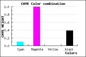 #8C009B color CMYK mixer
