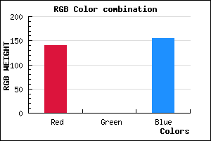 rgb background color #8C009B mixer